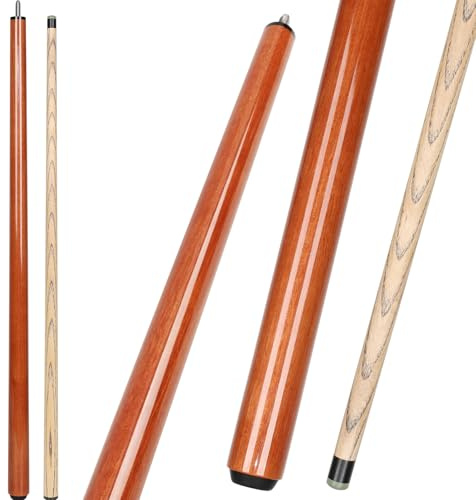 IIQ 21oz 23oz Break Stick Heavy Hitter Breaking Pool Cue Stick Black (Brown 23oz)