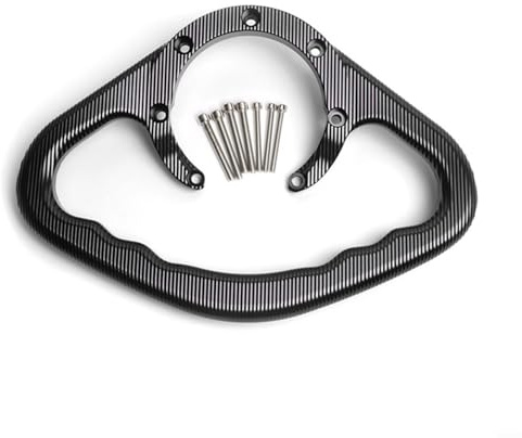 Snowchecking Mango de Aluminio para Tanque de Motocicleta, Barra de Apoyo para Honda CBR600RR CBR954RR RC51 CBR250RR (Negro)