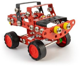 Constructor Guardian - Set di costruzioni in metallo, 150 pezzi, per veicoli a tutto terra da assemblare, confezione da 8 anni