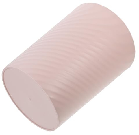 SOIMISS Poubelle Sans Couvercle Rose Compacte pour Salle de Bain Bureau Chambre Corbeille à Papier Simple et Pratique pour Usage Domestique et Professionnel