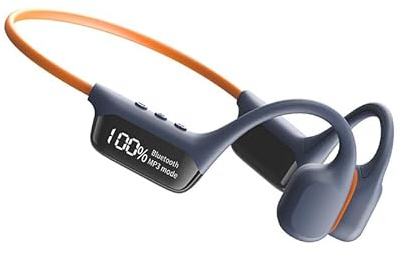 SWZEC Bone Conduction Headphones(Navy blue)