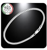 QUADRI - Armband Damen und Herren Silber 925 - Geschenkidee - Made in Italy | für Geburtstag, Jahrestag, Valentinstag
