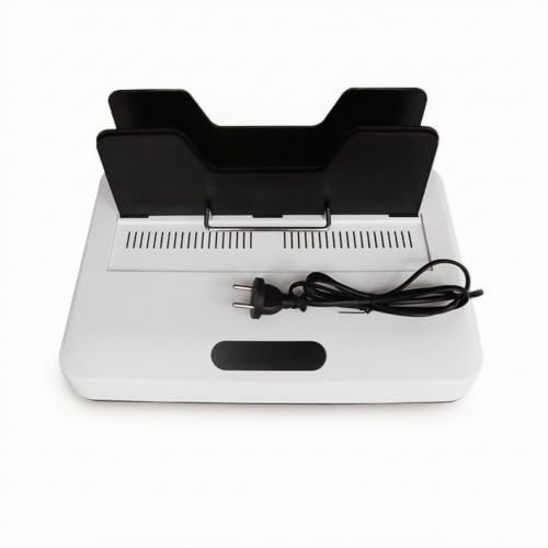 Etyldya Machine de Reliure Thermique Reliure Document Appareil de Reliure Reliure Chaude Zone Fendue pour Alignement Précis Poignée Frontale pour Déplacement