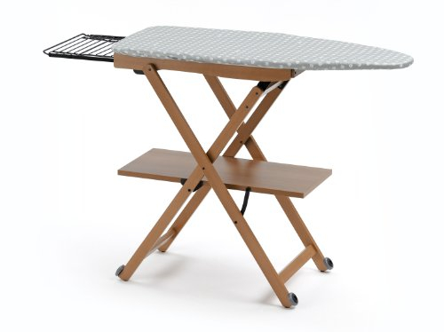 Arredamenti Italia 621 STIROCOMODO Faltbarer Bügeltisch Buchenholz Kirsche 135 x 88 x 45 cm
