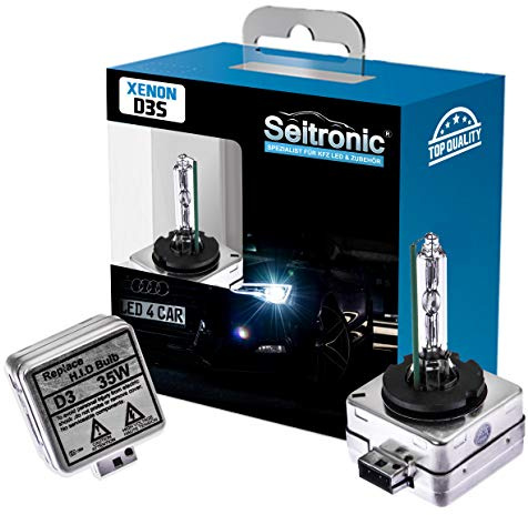 Hochwertige Premium Set Xenon Brenner mit E-Prüfzeichen in der Lichtstärke von 4300 Kelvin bis 8000 Kelvin. (D3S, Diamont White 6000 Kelvin)