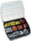 WAGO Klemme 2273 Serie Set Sortiment (160 Stück) inkl. Sortimentskasten, Gelb, 35x 2273-202 | 35x 2273-203 | 35x 2273-204 | 35x 2273-205 | 20x 2273-208