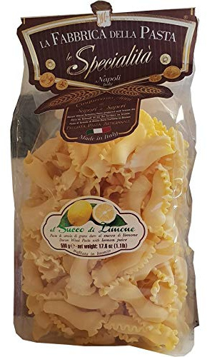Gigli della costiera di Gragnano al Limone 500 Gr. - Cartone 12 Pezzi