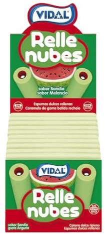 Dulcinubes Rellenas de Sandía VIDAL 75 ud
