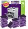 Scotch-Brite Extreme, Éponge grattante, 12 par lot - Pour le nettoyage des casseroles, poêles, grills et grilles de four