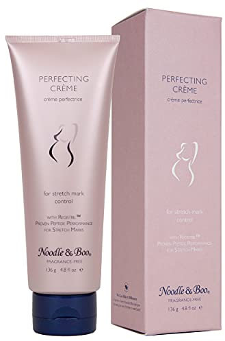 Noodle & Boo Crema Perfezionante, Crema Smagliatura Cura Della Pelle Pregrancy Arricchita Con Burro Di Cacao e Olio Di Avocado, 4,8 Fl. Oz.