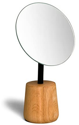 Möve Oak Spiegel aus Eichenholz, Wood, Ø 8 x 26 cm