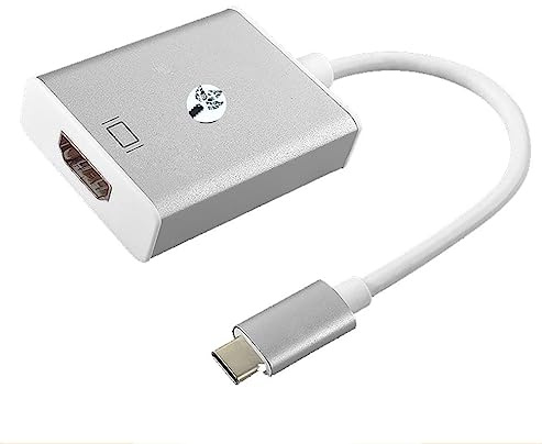 Type C to 4K HDMI Adapter Converter cable for Samsung Galaxy, HDTV Adapter Connector Extended Display Compatible with Samsung Galaxy and all USB C type devices, HDMI to USB C converter