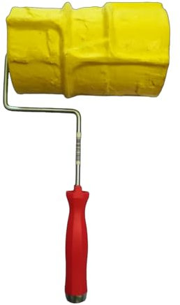 RULLO per pavimento stampato PIETRA imprint texture Roller Stamp, modello Big Square, cm. 11,5 x 18 circa