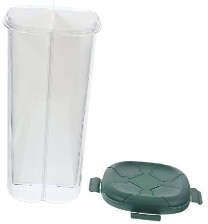 BEBEMOKO Rice Dispenser Flour Container Food Storage Containers Lids Airtight Serving Jars Kitchen Organization