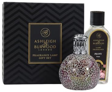 ASHLEIGH & BURWOOD Pearlescence & Peony Fragrance Lamp Gift Set