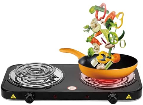 Encendedor eléctrico de carbón: quemador de bobina para estufa, resistente al calor, accesorio para barbacoa de calentamiento rápido, placa compacta para barbacoa al aire libre, narguile, ahumador y c