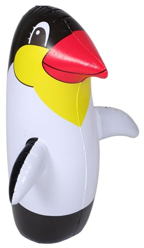 GALPADA Inflatable Penguin Toy for Kids 70cm Cartoon Wobbly Animal Figurine Outdoor Garden Decoration Children Interactive Play Random Color