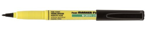 Pentel 1.0mm Bullet Point Fabric Marker - Black