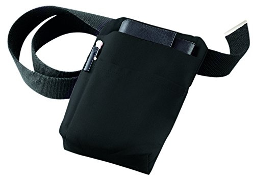 EXNER Kellnertasche, Kellnerhalfter, Halfter, Gürteltasche für Börsen & Blöcke in Schwarz - ohne Gürtel und Deko