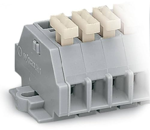 Industrie Verpackungseinheit 2-Leiter-Klemmenleiste 2.5 mm² 261-160/331-000 WAGO Inhalt: 25 St.