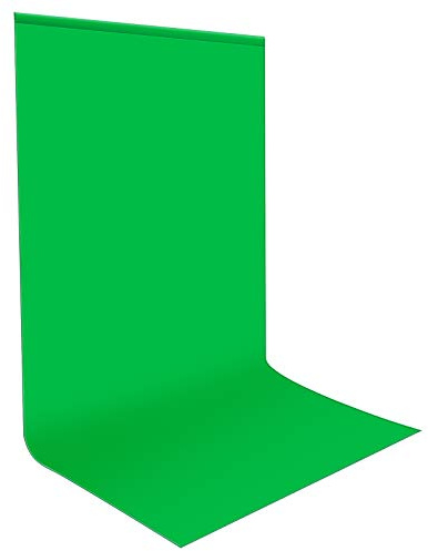 NEEWER 10x20ft/3x6m Telón de Fondo de Poliéster de Primera Calidad, Verde | Fondo de Muselina para Croma, Plegable, para YouTube, para Videollamadas de Zoom, Estudio Fotográfico, Video, Juegos, Video