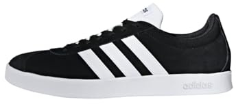 adidas Herren VL COURT 2.0 SHOES, Core Black / Cloud White / Cloud White, 44 EU