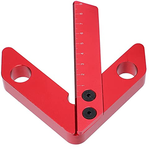 45/90 Grad Center Finder, Messinstrumente Anreißlehre Messinstrumente Anreißlehre Rechtwinklige Linienlehre, Holzmesswerkzeug, Zum Markieren der Mitte von Scheiben, Scheiben und Wellen,Anreißlehre