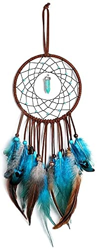 Lerkely Handmade Acchiappasogni con piume, per i bambini e la decorazione della camera del salotto