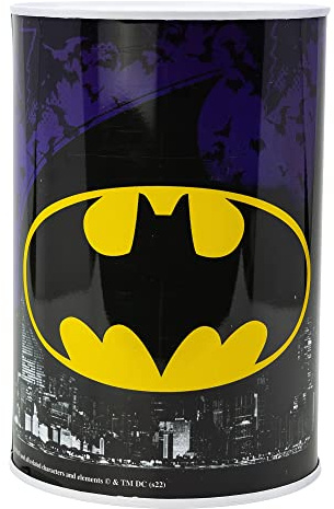 Stor Batman Metallic Money Box, Piggy Bank, Break to Open