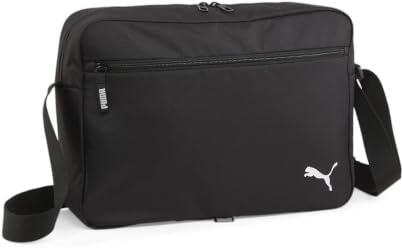 Puma Team Messenger Bag - Borse a Tracolla Adulti Unisex, Puma Black, OSFA -
