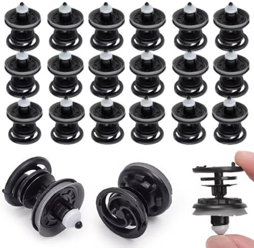 50 pezzi Rivetti in Plastica per Auto Clip Rivetti con Protezione della Rondell Auto del Paraurti montaggio Rivetti in Plastica Clip di Plastica Rivet Moto Carenatura per Bagagliaio