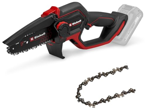 Einhell Professional Akku-Astkettensäge GP-PS 18/20 Li BL-Solo Power X-Change (18 V, 15 cm Schnittlänge, 8 m/s Kettengeschwindigkeit, autom. Kettenschmierung, ohne Akku, inkl. Ersatzkette)