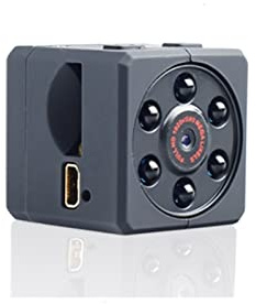 YQVEOT Caméra d'action, MD18 Mini Caméra HD 1080P Vision Nocturne Détection de Mouvement Mini Caméscope Portable Action Sport DV Voiture DVR Dash Cam Micro Caméra(No TF Card)