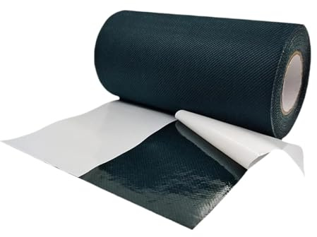 ZYFHYU Bande de Couture pour Gazon Synthétique Ruban adhésif for Joints de Gazon synthétique, Facile à Coller, for terrains Sport et moquettes(15cmx500cm)