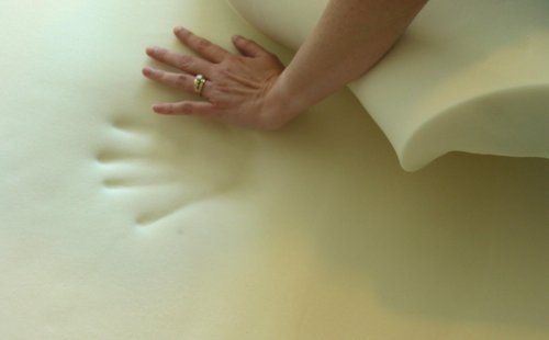 3-Inch Visco Elastic Memory Foam Mattress Topper, Twin