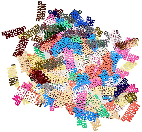 Folat B.V- Folat Fiesta Confeti Feliz Cumpleaños, Multicolor, 1 x konfetti (5334)