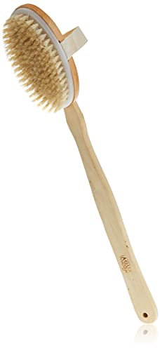 ARIX | AQUA MASSAGE Spazzola Massaggio Tonificante, Spazzola In Legno Per massaggio, 100% Naturale, Spazzola Relax