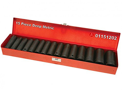 Hilka 01151202 1/2-inch Deep Impact Socket Set
