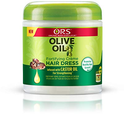 ORS Olive Oil Fortifying Crème für Haare 170g - Feuchtigkeitsspendende und pflegende Haarcreme mit Olivenöl, Distelöl und Brennnessel-Extrakt für gesundes Haarwachstum und kräftige Haarfollikel