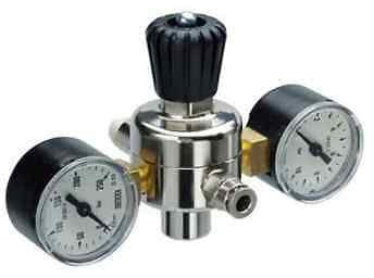 OXYTURBO Riduttore Pressione CO2 Attacco M11X1 GASATURA BOMBOLE USA E Getta 2 Mano 2.5bar