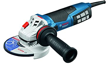 Bosch Professional Winkelschleifer GWS 19-150 CI (inkl. Staubschutzfilter, Aufnahmeflansch, Spannmutter, Schutzhaube, Zweilochschlüssel, Zusatzhandgriff)