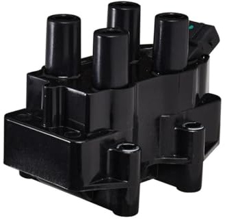 HELLA 5DA 358 000-291 Bobina de encendido - 12V - 4polos - Bobina de encendido bloque - atornillado