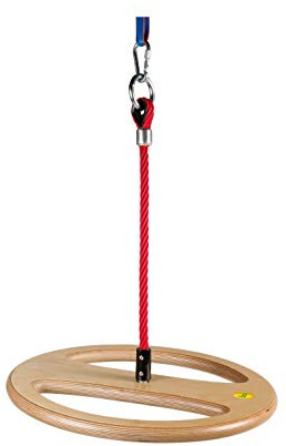 Erzi 47035 Slingtrainer Orbi aus Holz, Trainingsgerät für Beine, Arme, Bauch und Rücken