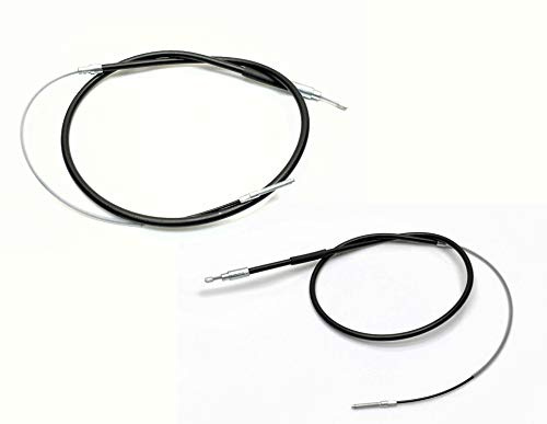 DAKAtec 600027+600028 Handbremsseil Hinterachse Links und Rechts (2 Stück)