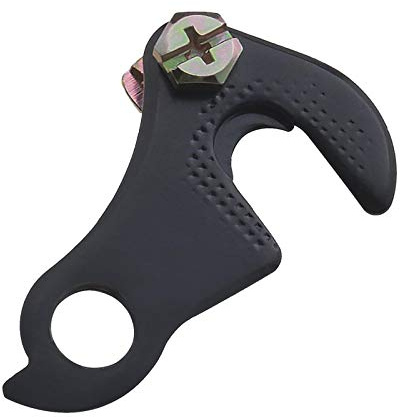 OTOTEC Black Bike Rear Gear Mech Derailleur Hanger With Bolt Fitting Tailhook Dropout Adapter for MTB Bicycle Replacement Parts
