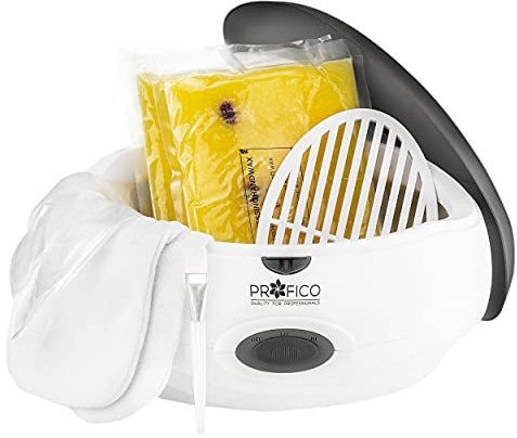 RPOFICO Paraffinbad 300W für Hände und Füße + Zubehörset zur Paraffinbehandlung