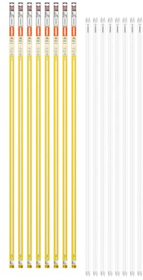 Osram LED TUBE T8 58 EM 1500 mm, lineare LED-Röhre, 18,3W, 2000lm, 3000K, warmweißes Licht, LED-Ersatz für T8-Leuchtstoffröhren mit G13-Sockel, lange Lebensdauer, geringer Energieverbrauch,8-Pack