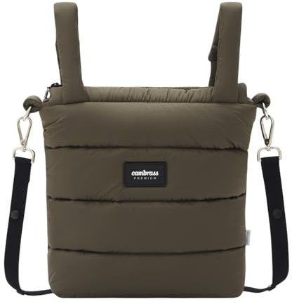 Cambrass-Bolso carro maternal para bebe-bolso de maternidad para carritos de bebe-organizador para pañales y otras cosas de bebe-Urban Kaki 12x40x35 cm
