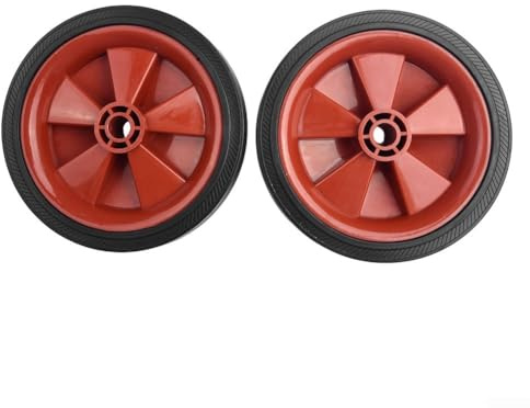 YUANGANG 2Pcs Air Compressor Wheel Replacement Absorption Non-Slip 5-6Inch Shockproof Compressors Casters(5inch)