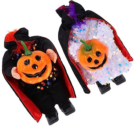 Alasum 2pièces Décoration De Table Halloween De Nains sans Tête Accessoire Effrayant pour Fête Halloween Adornements De Nain pour Maison